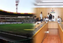 Karnataka Cabinet Approves Cricket Matches at Chinnaswamy Stadium With Safety Riders Chinnaswamy Stadium cricket safety compliance