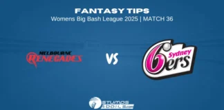 Melbourne Renegades Women vs Sydney Sixers Women Fantasy Tips for 36th Match of Women’s Big Bash League 2025 MR-W vs SS-W 36th Match WBBL 2025 fantasy tips and top player picks