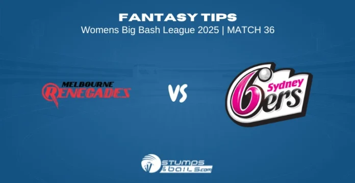 MR-W vs SS-W 36th Match WBBL 2025 fantasy tips and top player picks