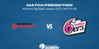 Melbourne Renegades Women vs Sydney Sixers Women 36th Match prediction for Women’s Big Bash League 2025 MR-W vs SS-W 36th Match WBBL 2025 prediction