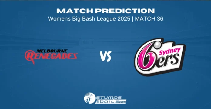 MR-W vs SS-W 36th Match WBBL 2025 prediction