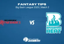 REN vs HEA Fantasy Tips, 2nd Match BBL 2025 | Melbourne Renegades vs Brisbane Heat Fantasy Cricket Tips REN vs HEA Fantasy Tips 2nd Match