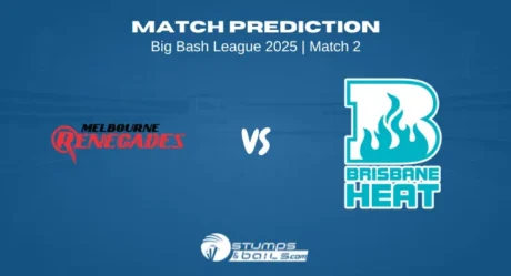 Melbourne Renegades vs Brisbane Heat, 2nd Match Prediction – BBL 2025-26