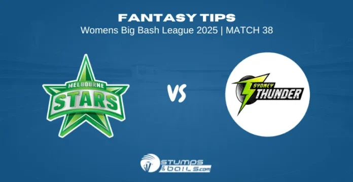 MS-W vs ST-W Fantasy Tips 38th Match