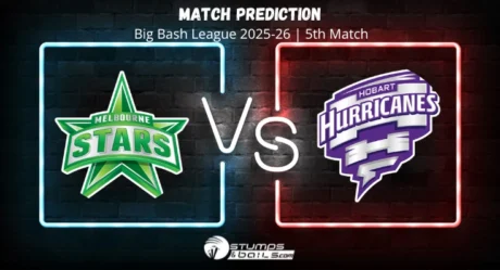 Melbourne Stars vs Hobart Hurricanes 5th Match Prediction of Big Bash League 2025-26