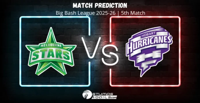 MS vs HH 5th Match Prediction BBL 2025-26