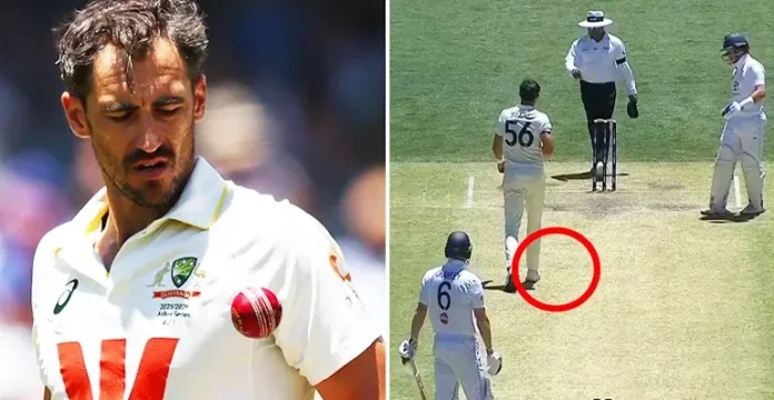 Mitchell Starc Ashes Test Bowling Ban