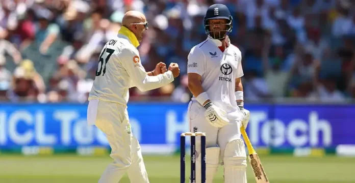 Whose record did Nathan Lyon break