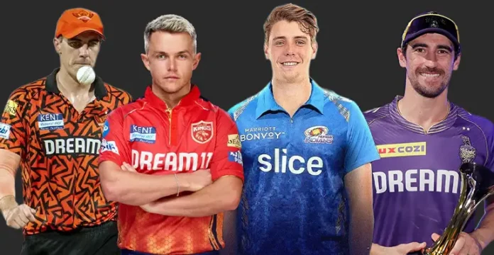 IPL mini auction most expensive players including Mitchell Starc and Pat Cummins