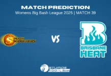 Perth Scorchers Women vs Brisbane Heat Women, Match 39 Prediction – WBBL 2025 PS-W vs BH-W 39th Match Prediction