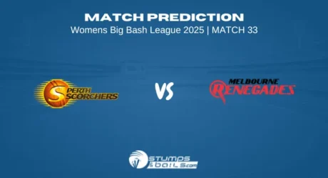 WBBL 2025: PS-W vs MR-W 33rd Match Prediction – Perth Scorchers vs Melbourne Renegades