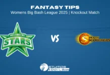 Perth Scorchers Women vs Melbourne Stars Women Fantasy Tips, Playing XI – WBBL 2025 Knockout PS-W vs MS-W Knockout Match Fantasy Tips
