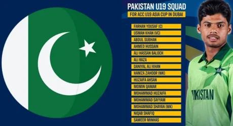 PCB Announces Pakistan Squad for U19 Asia Cup 2025; Farhan Yousaf to Lead