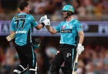 BBL 2025-26: Matt Renshaw Stars in Historic Run Chase as Brisbane Heat Script Gabba Classic BH vs PS 6th Match Highlights