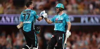 BBL 2025-26: Matt Renshaw Stars in Historic Run Chase as Brisbane Heat Script Gabba Classic BH vs PS 6th Match Highlights