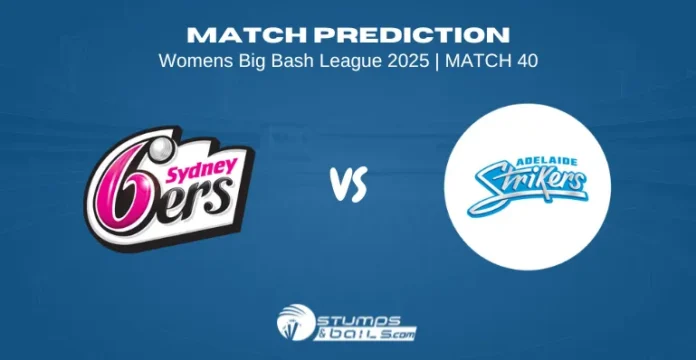 SS-W vs AS-W 40th Match Prediction Women’s Big Bash League 2025