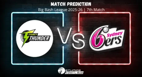 Sydney Thunder vs Sydney Sixers 7th Match Prediction of Big Bash League 2025-26