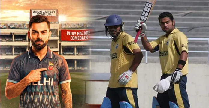 Virat Kohli Vijay Hazare Trophy