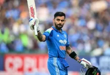 Why Virat Kohli is Celebrating Fiercely After His Centuries — Ashwin Reveals Real Reason Ahead of IND vs SA 3rd ODI Virat Kohli celebrating after scoring a century in IND vs SA ODI 2025, showing passion and intensity.